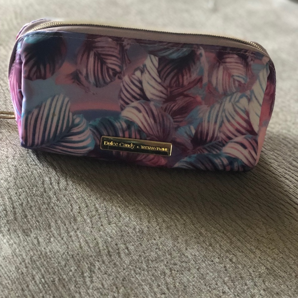 Dulce Candy Tartan and Twine makeup bag
